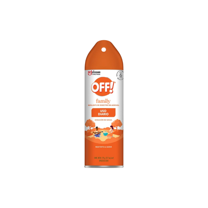 Repelente OFF! Family Aerosol 170 Gramos
