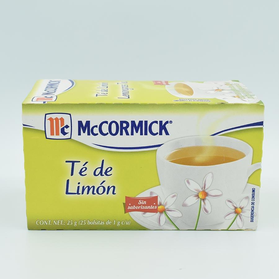 Té de Limón McCormick Caja con 25 Sobres