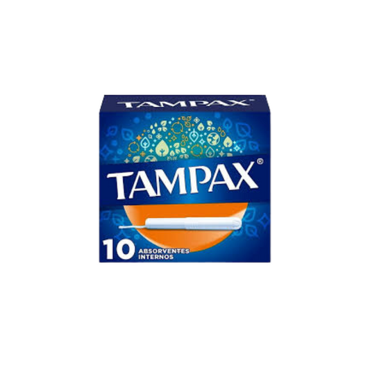 Tampones Tampax Super Plus Flujo Súper Abundante 10 Piezas