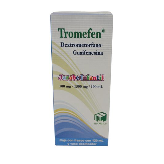Dextrometorfano,Guaifenesina Infantil 2g 120 ml Solucion