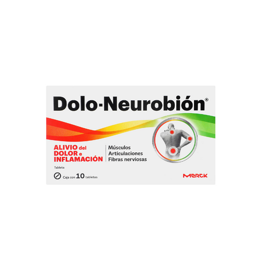 Dolo Neurobion Diclofenaco,Complejo B 10 Tabletas