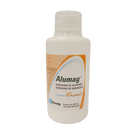 Aluminio,Magnesio 4g/3.7g 240ml Suspension