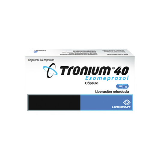 Tronium Esomeprazol 40mg 14 Capsulas