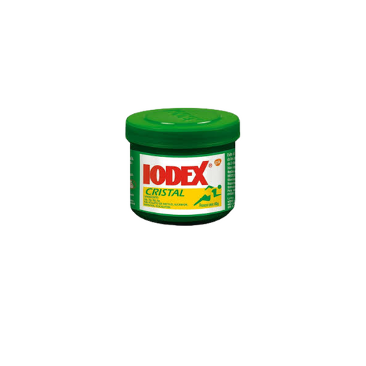 Iodex Cristal Salicilato de Metilo.Alcanfor,Mentol,Eucaliptol 60gr Unguento