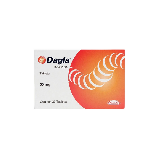 Dagla Itoprida 50mg 30 Tabletas
