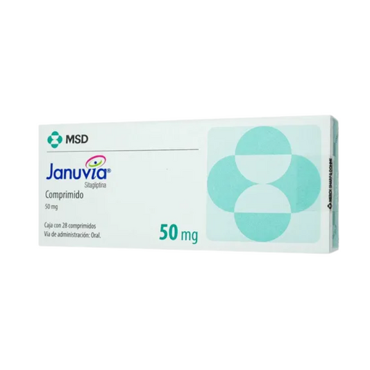 Januvia Sitagliptina 50 Mg Recubiertos 28 Comprimidos