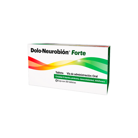 Dolo-Neurobion Forte Complejo B,Diclofenaco 30 Tabletas