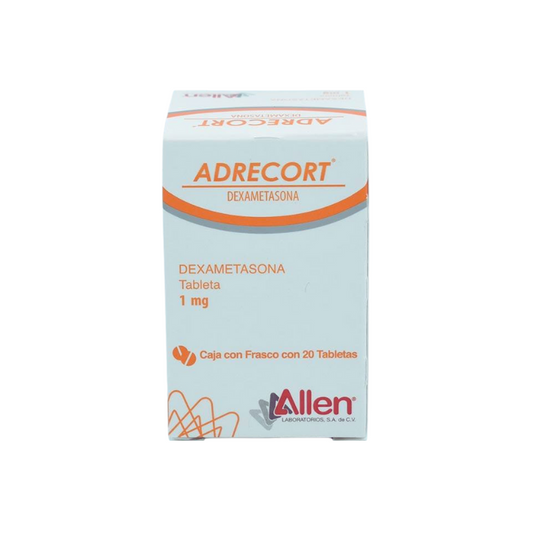Dexametasona 1mg 20 Tabletas