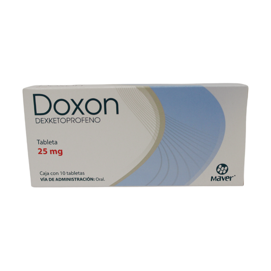 Dexketoprofeno 25mg 10 Tabletas