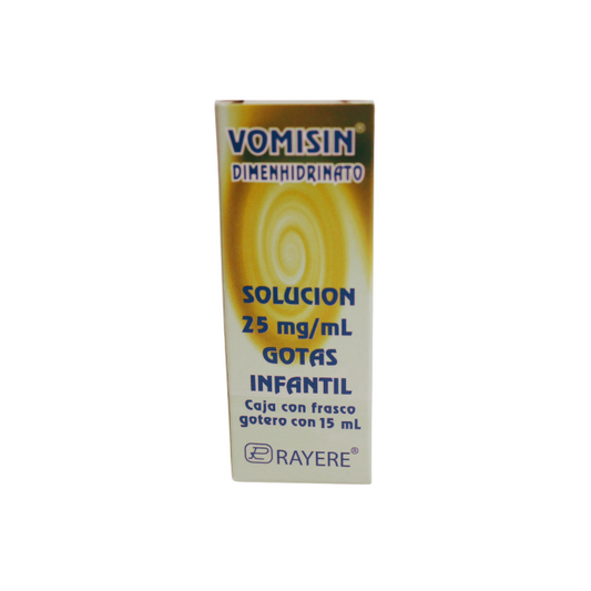 Dimenhidrinato Pediatrico 25mg 15ml Gotas
