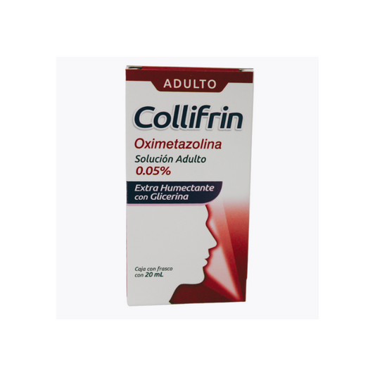 Oximetazolina Adulto 0.50% 20ml Solucion Nasal