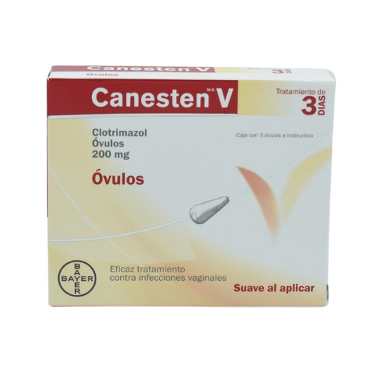 Canesten V Clotimazol 200mg 3 Ovulos