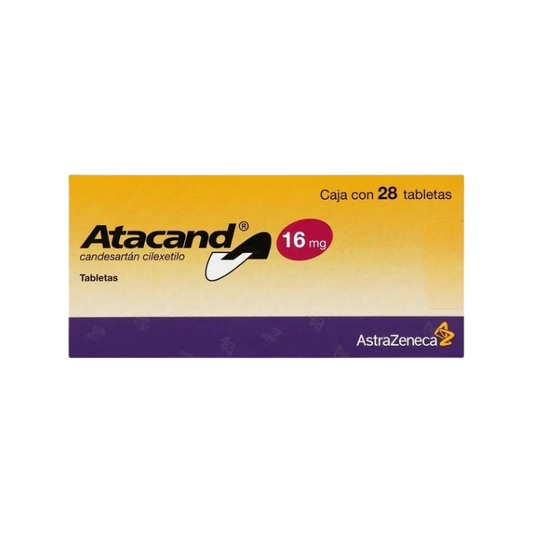 Atacand Candesartan 16mg 28 Tabletas