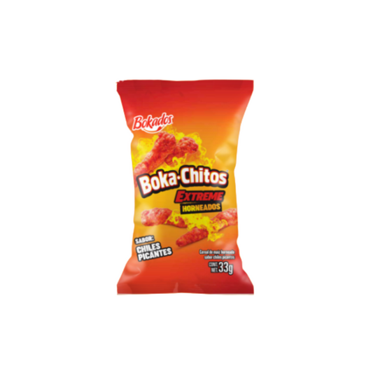 Bokachitos Chiles Picantes 33 Gramos