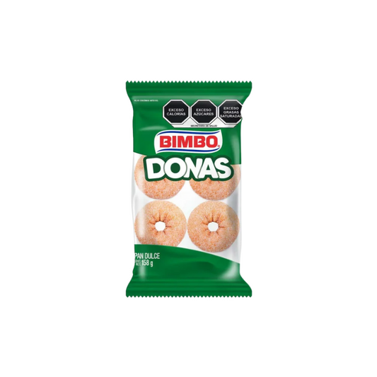 Donas Bimbo 6 Piezas 158 Gramos