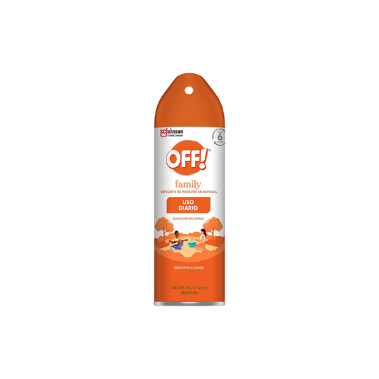 Repelente OFF! Family Aerosol 170 Gramos