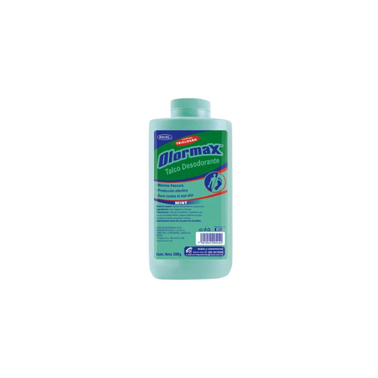 Olor Max Mint Talco Desodorante 300 Gramos