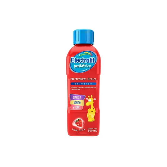 Electrolit Pediatrico sabor Fresa 500  Mililitros