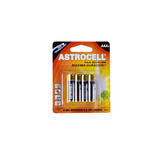 Pila AAA Astrocell 4 Piezas