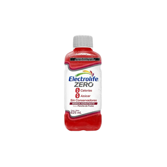 Electrolife Zero Ponche de Frutas 625 Mililitros