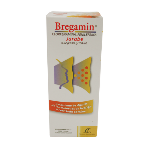 Clorfenamina,Fenilefrina Infantil 20mg/50mg 120ml Jarabe