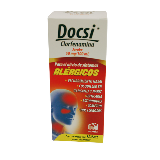 Clorfenamina 50mg 120ml Jarabe