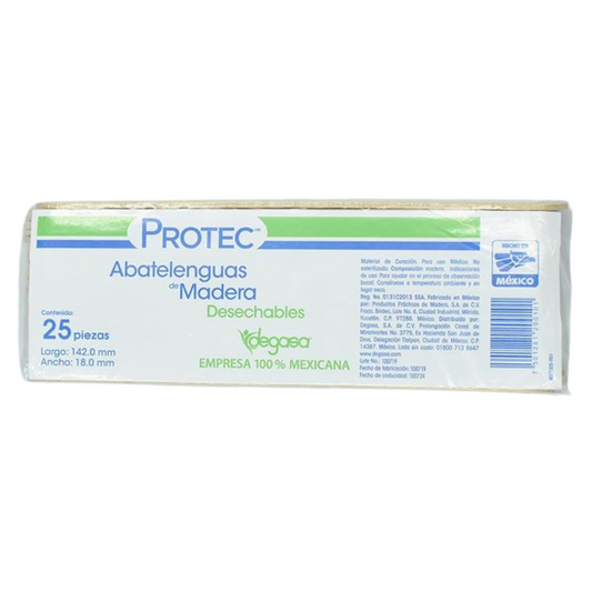 Abatelenguas Ambridem 25 Piezas