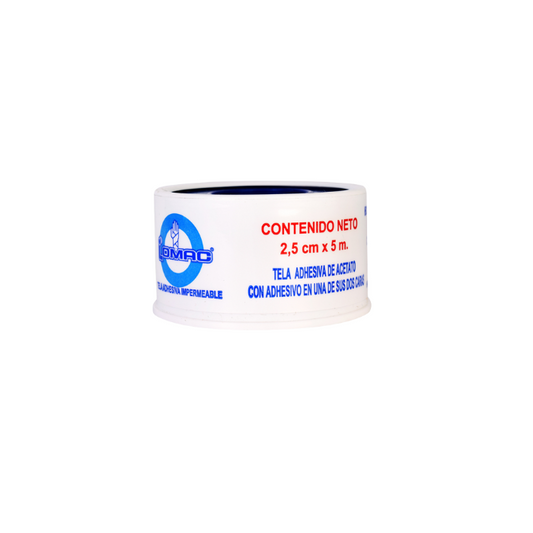 Tela Adhesiva Acetato lomac 2.5 cm x 5 Metros