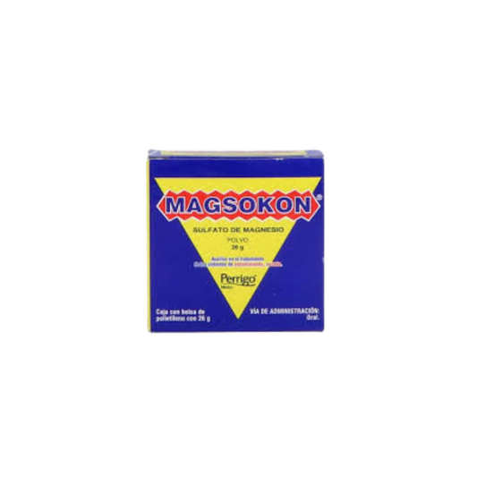 Sulfato de Magnesio Masgsokon 26 Gramos