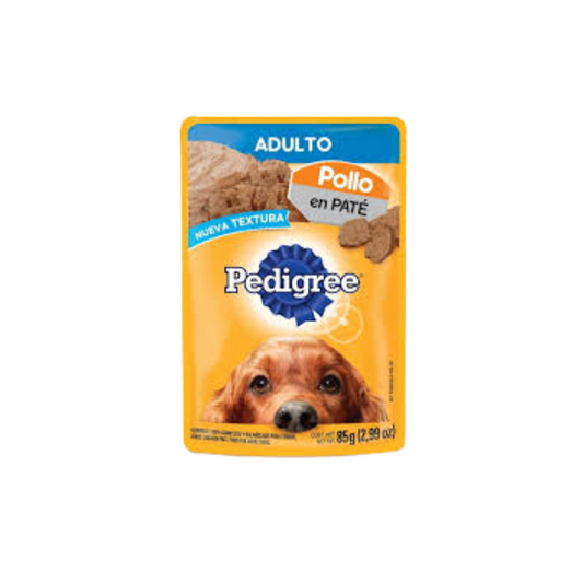 Pedigree Sobre Adulto En Pate Con Pollo 85 Gramos