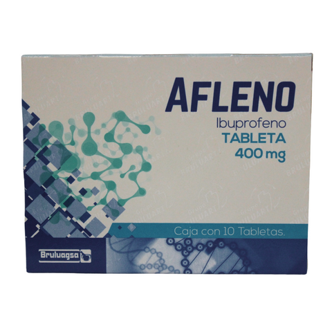 Ibuprofeno 400mg 10 Tabletas
