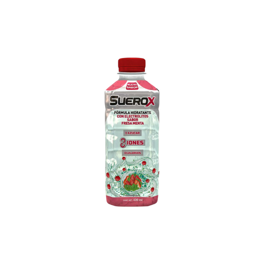 Suerox 8 Iones Sabor Fresa-Menta 630ml
