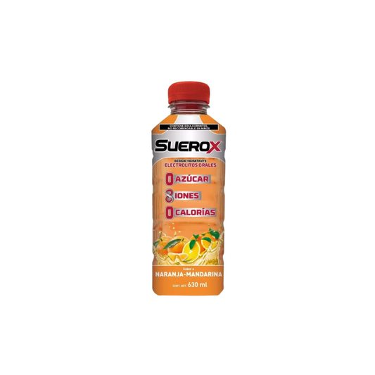 Suerox 8 Iones Sabor Naranja-Mandarina 630ml