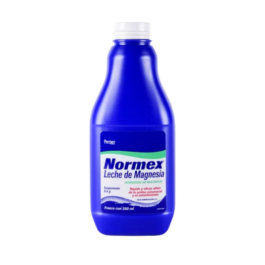 Normex de Leche Hidroxido de Magnesio 360 Mililitros Suspension