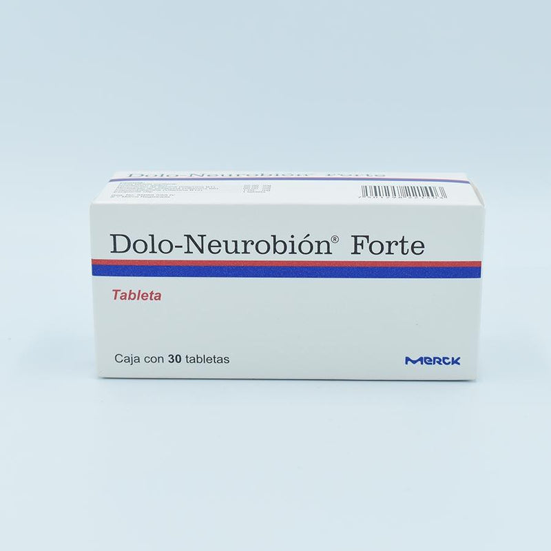 DOLO-NEUROBION FORTE CAJA CON 30 TABLETAS.(COMPLEJO B,DICLOFENACO)