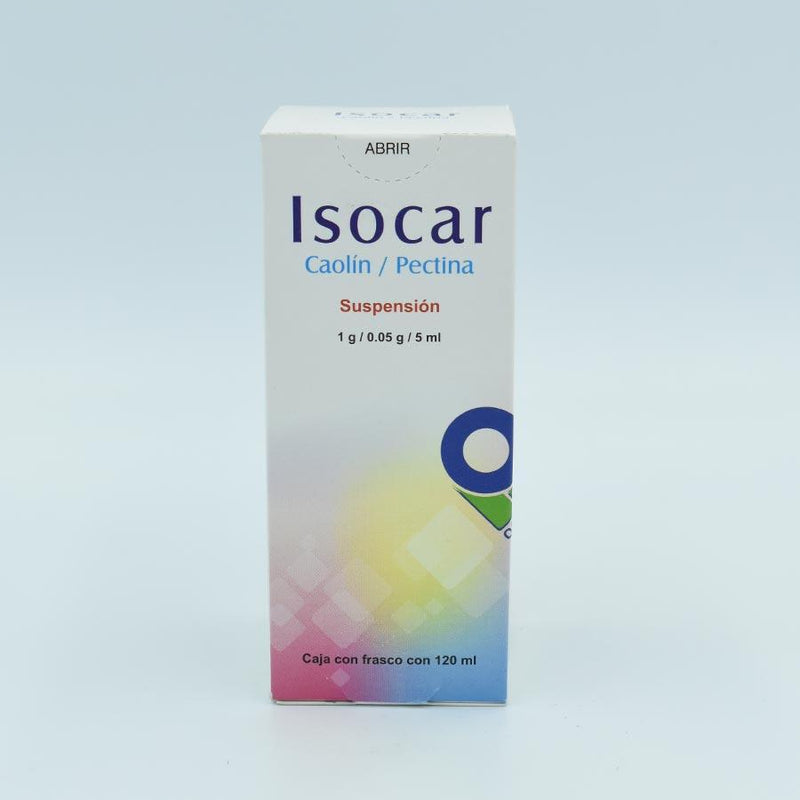 CAOLIN PECTINA FRASCO CON 120ML SUSPENSION (ISOCAR)