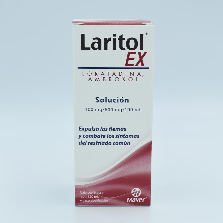 LORATADINA/ AMBROXOL FRASCO CON 120ML.JARABE(LARITOL EX)