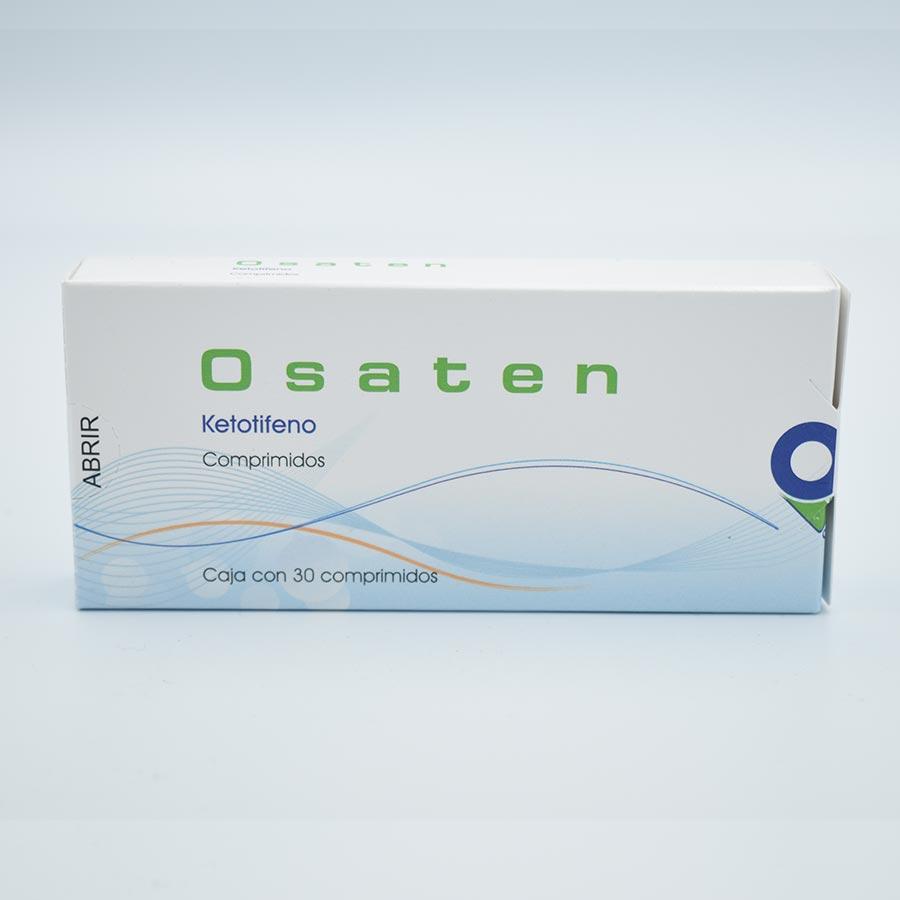 KETOTIFENO 1MG. CAJA CON 30 COMPRIMIDOS (OSATEN)