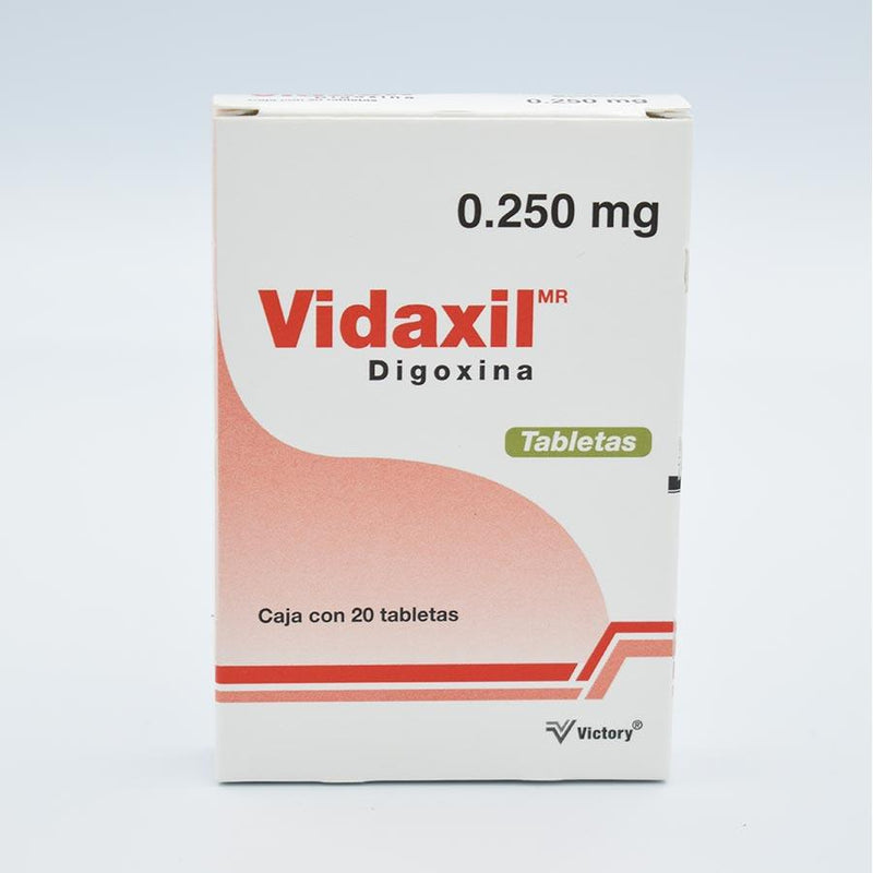 DIGOXINA 0.250MG CAJA CON 20 TABLETAS (VICTORY)