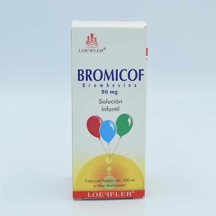 BROMHEXINA  INFANTIL 80MG FRASCO CON 100ML SOLUCION (BROMICOF)