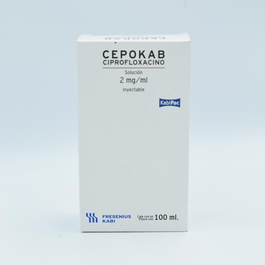 CIPROFLOXACINO I.V FRASCO CON 100ML(CEPOKAB)