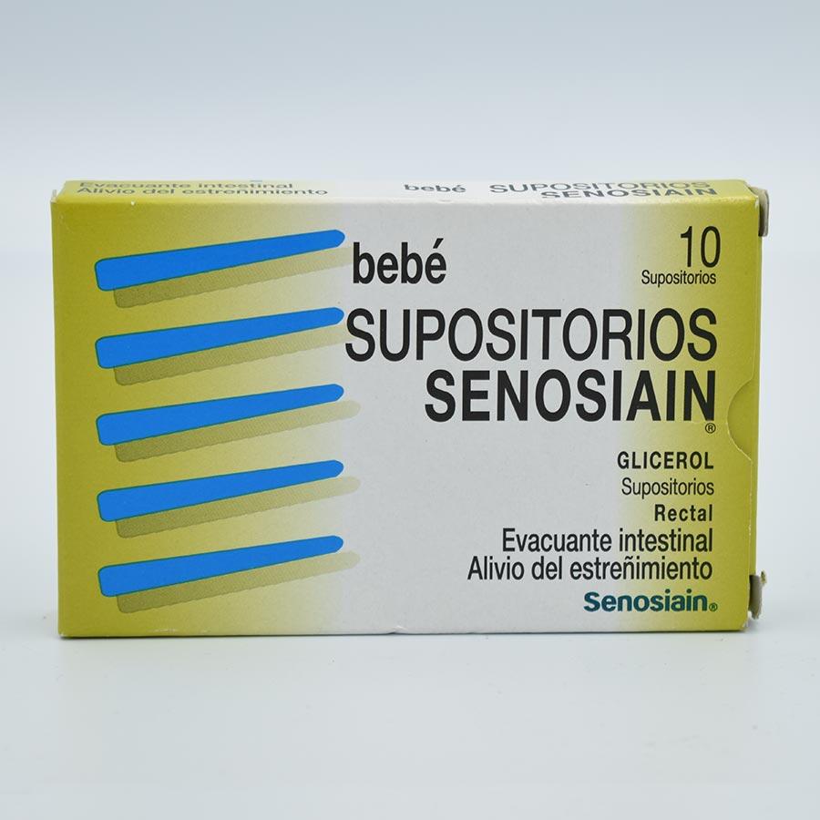 SENOSIAIN BEBE CAJA CON 10  SUPOSITORIOS(GLICEROL)