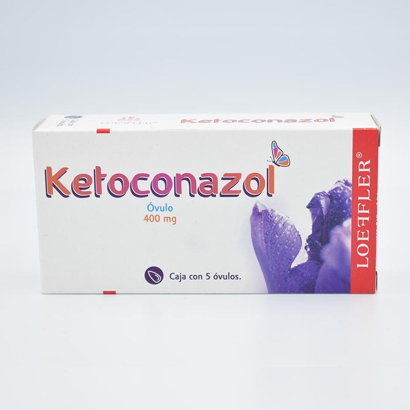 KETOCONAZOL 400MG CAJA CON 5 OVULOS G.I (LOEFFLER)