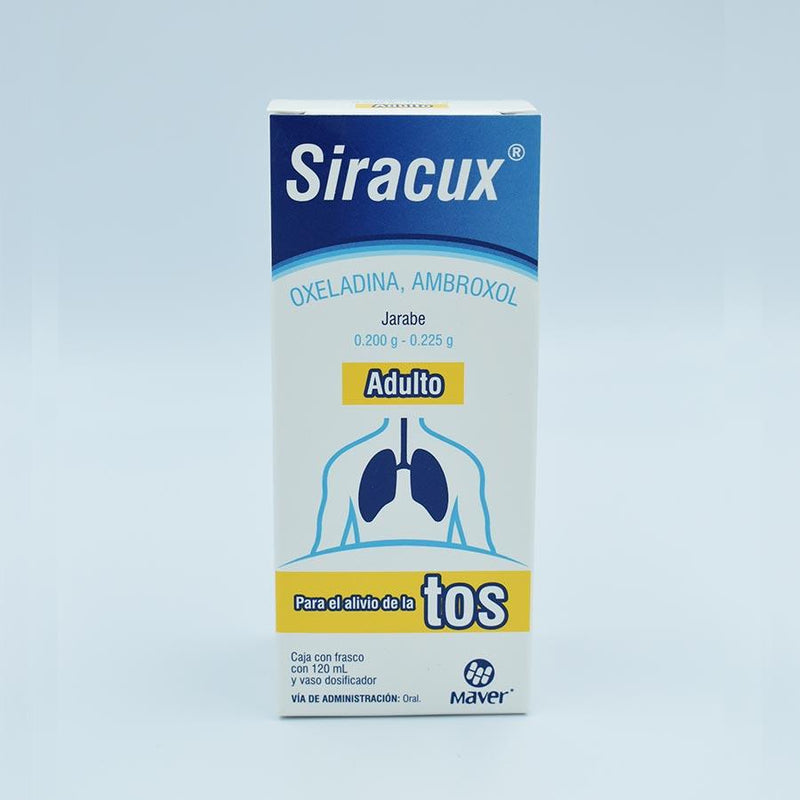 AMBROXOL/OXELADINA ADULTO 225/200MG FRASCO CON 120ML JARABE (SIRACUX) –  Farmacias Iguales
