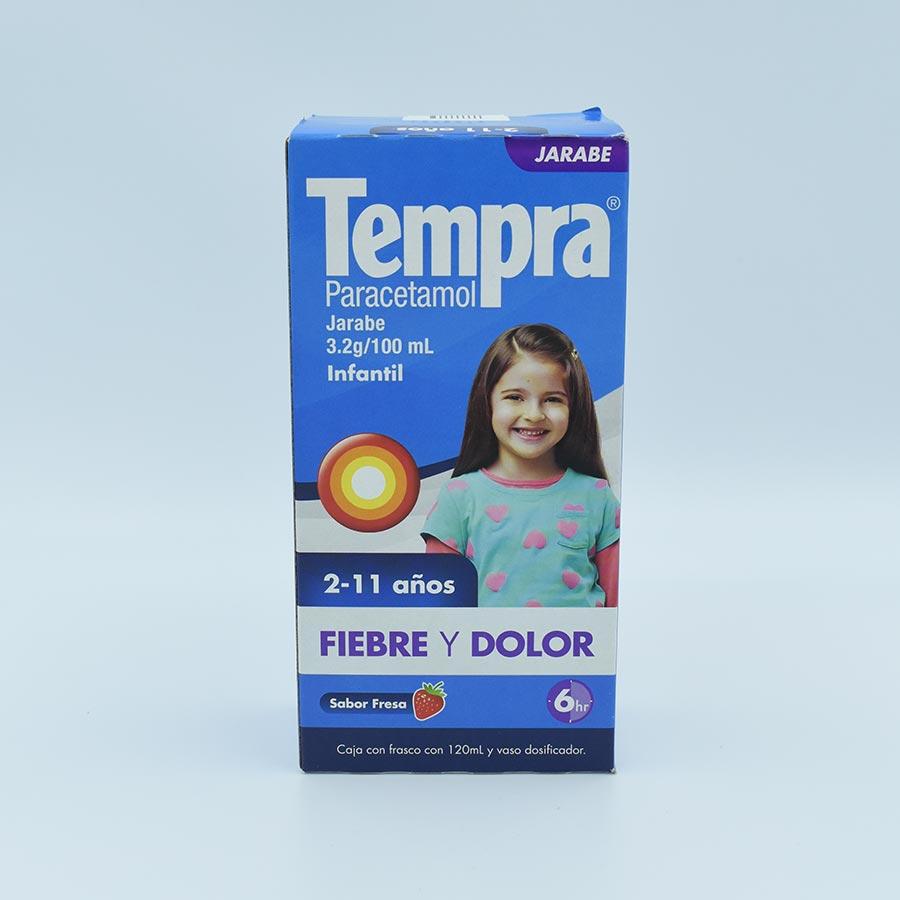 TEMPRA INFANTIL 3.2G/100ML FRASCO CON 120ML JARABE (PARACETAMOL)