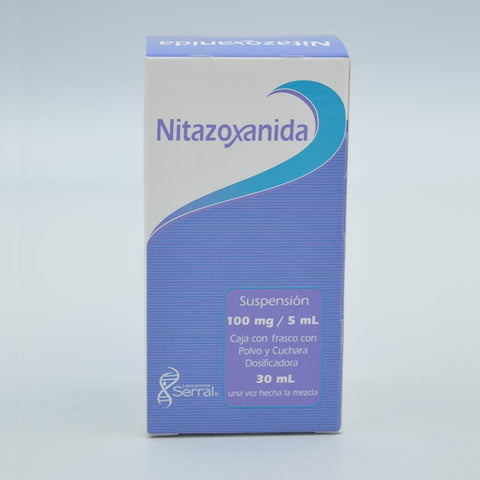 NITAZOXANIDA FRASCO CON  30ML SUSPENSION (MITAFAR)