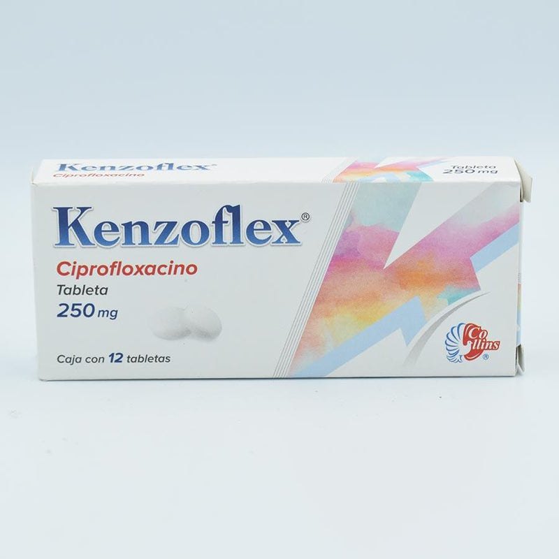 CIPROFLOXACINO 250MG CAJA CON 12 TABLETAS (Z-XIN)