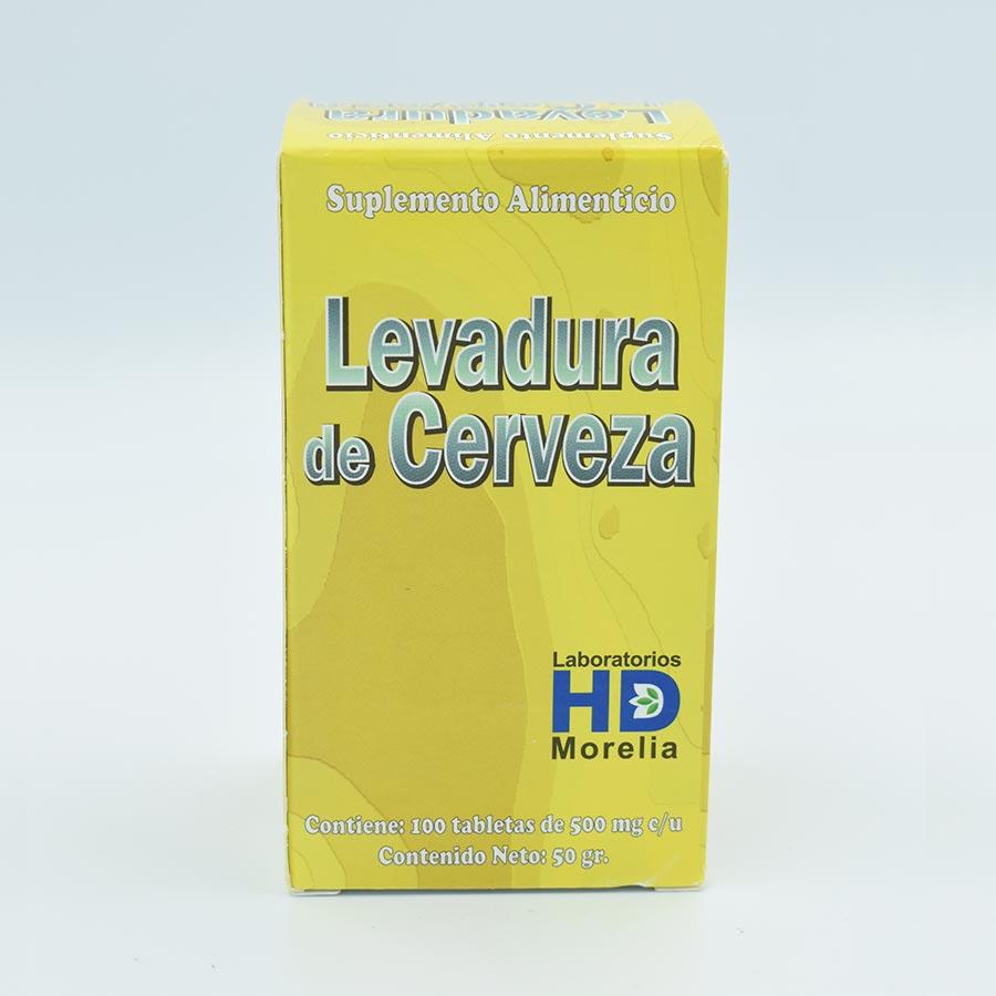 LEVADURA DE CERVEZA 500MG CAJA CON 100 TABLETAS (JAHV'S)