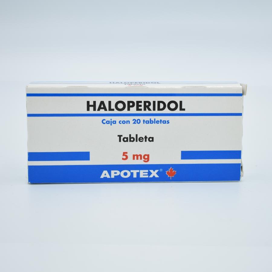 HALOPERIDOL 5MG CAJA CON 20 TABLETAS G.I (APOTEX)