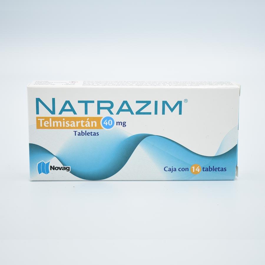 TELMISARTAN 40MG CAJA CON 14 TABLETAS (NATRAZIM)